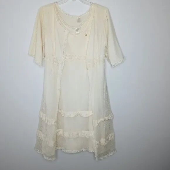 Vintage Saramae nightgown set - Picture 2 of 11